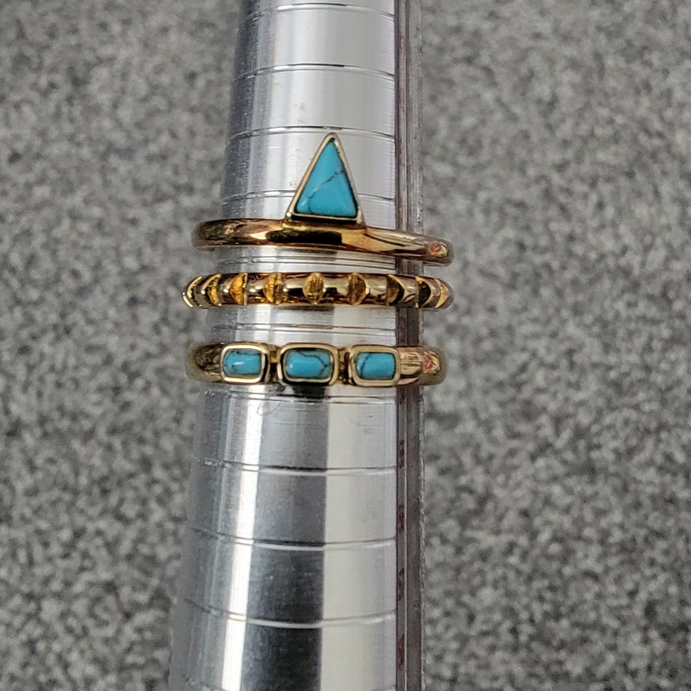 Stella & Dot Triple Ring - Picture 2 of 16
